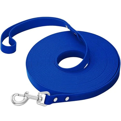 Dog Leash Waterproof Training Recall Long PVC Pet Leashes