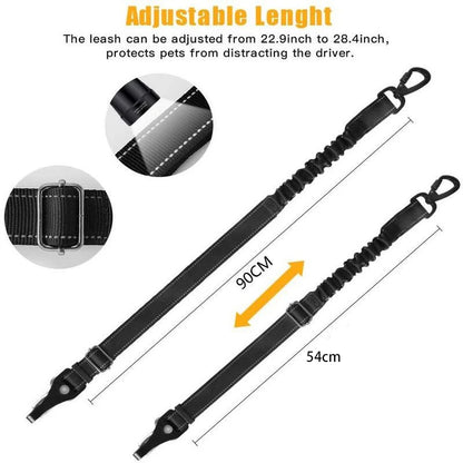 Adjustable Pet Dog Car Seat Belt Safety Leash Vehicle Belts