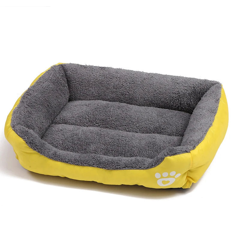 Soft Square Large Dog Sofa Elastic Dog House Cushion Winter