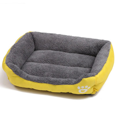 Soft Square Large Dog Sofa Elastic Dog House Cushion Winter