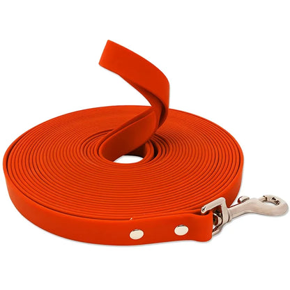 Dog Leash Waterproof Training Recall Long PVC Pet Leashes