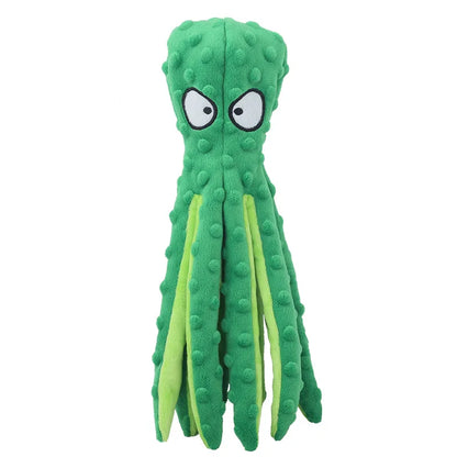 Pet Plush Toy Octopus Dog Interactive Toy