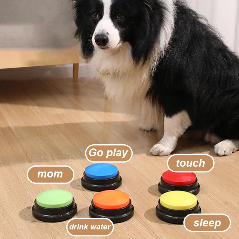 Funny Dog Recordable Pet Toys Travel Talking Starters