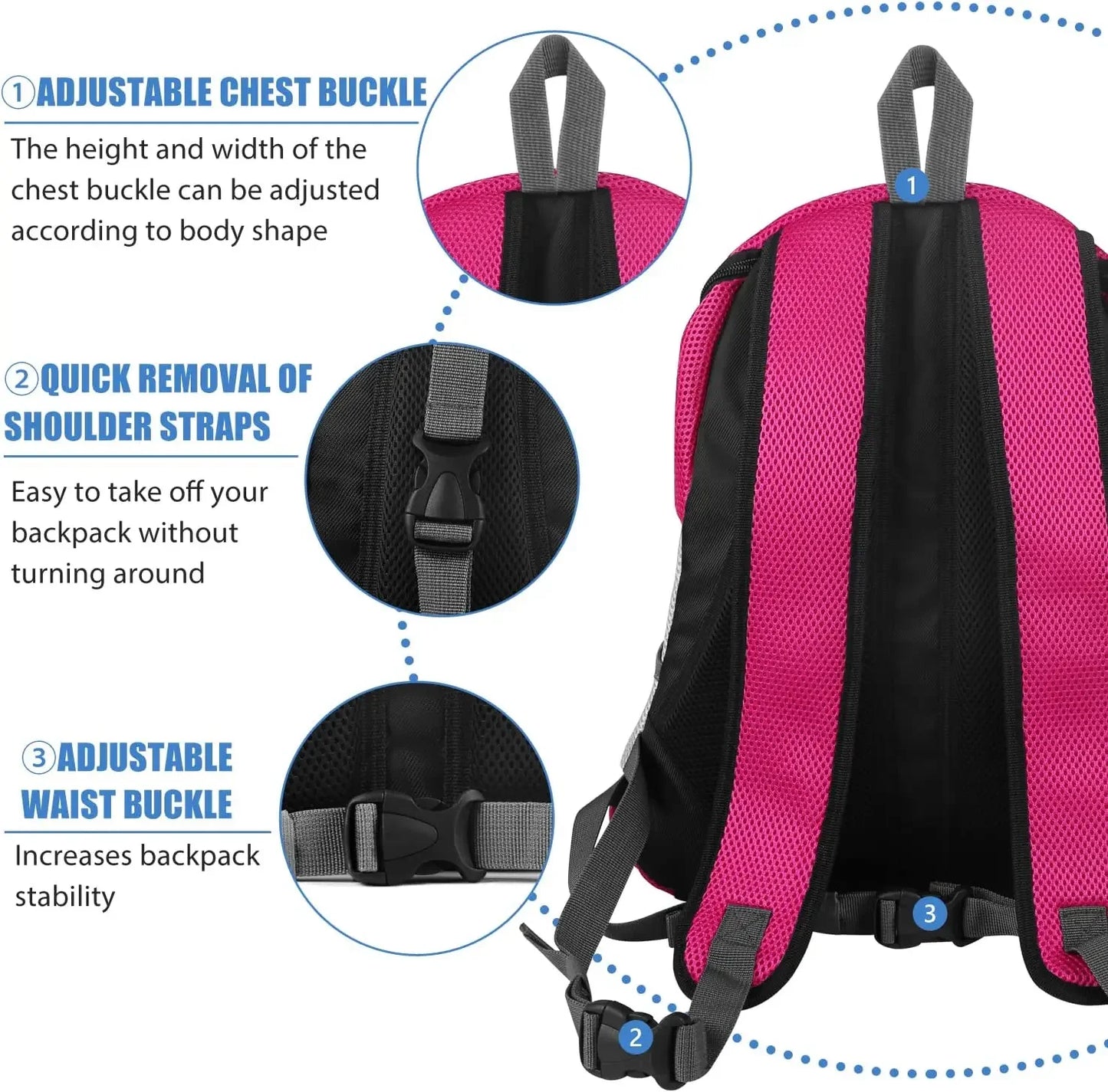 New Dog Pet Backpack Carrier Travel Bag Front Pack