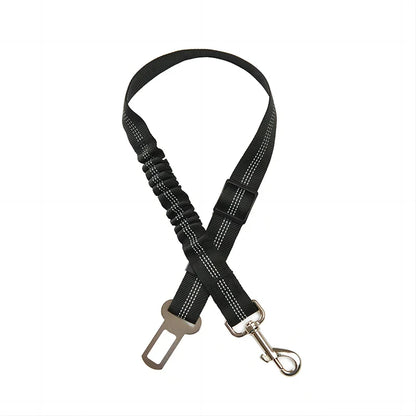 Dog Safety Leash Adjustable Retractable Cushioning Elastic