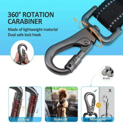 Adjustable Pet Dog Car Seat Belt Safety Leash Vehicle Belts