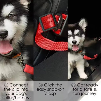 New Dog Car Seat Belt Safety Protector Travel Pets Accessories