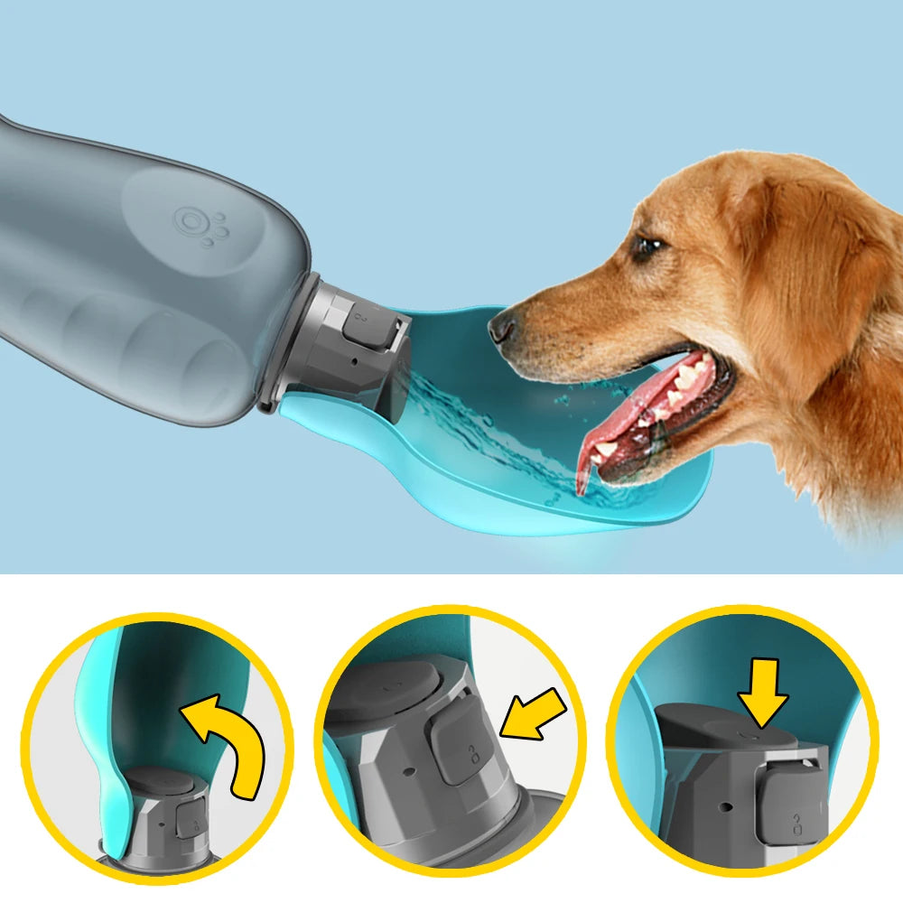 Portable Dog Water Bottle For Small Large Dogs