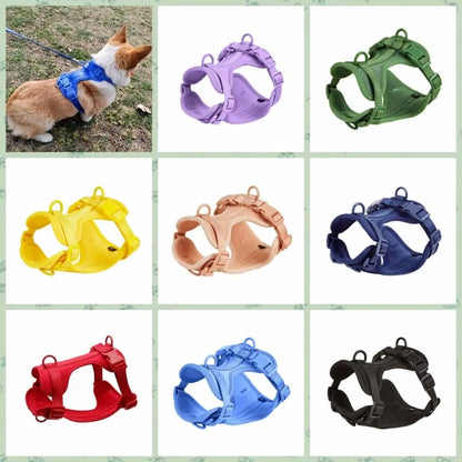 Fashion Candy Color Dog Harness Vest Reflective Breathable