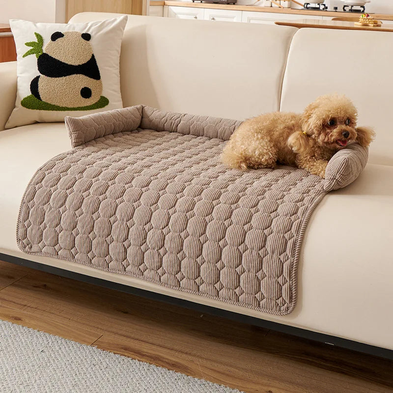 Thickened Pet Sofa Cushion Anti-Scratch Non-Slip Dog And Cat Sleeping Nest