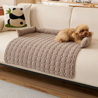 Thickened Pet Sofa Cushion Anti-Scratch Non-Slip Dog And Cat Sleeping Nest