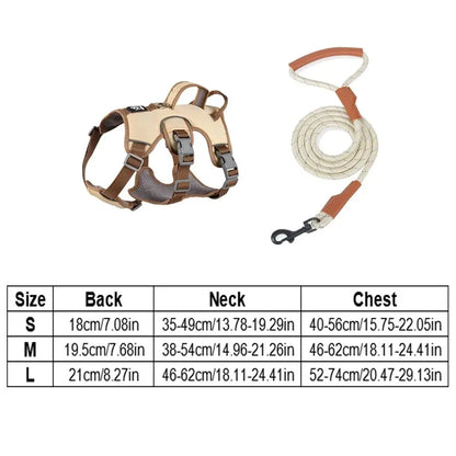 Adjustable Reflective Puppy Chest Strap Oxford Breathable Dog Harness