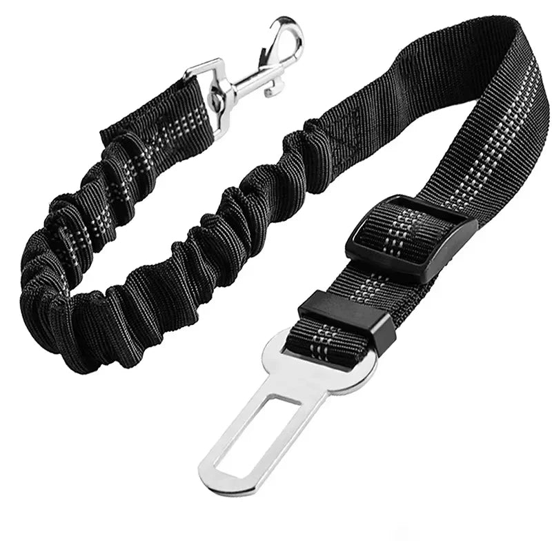 Dog Safety Leash Adjustable Retractable Cushioning Elastic