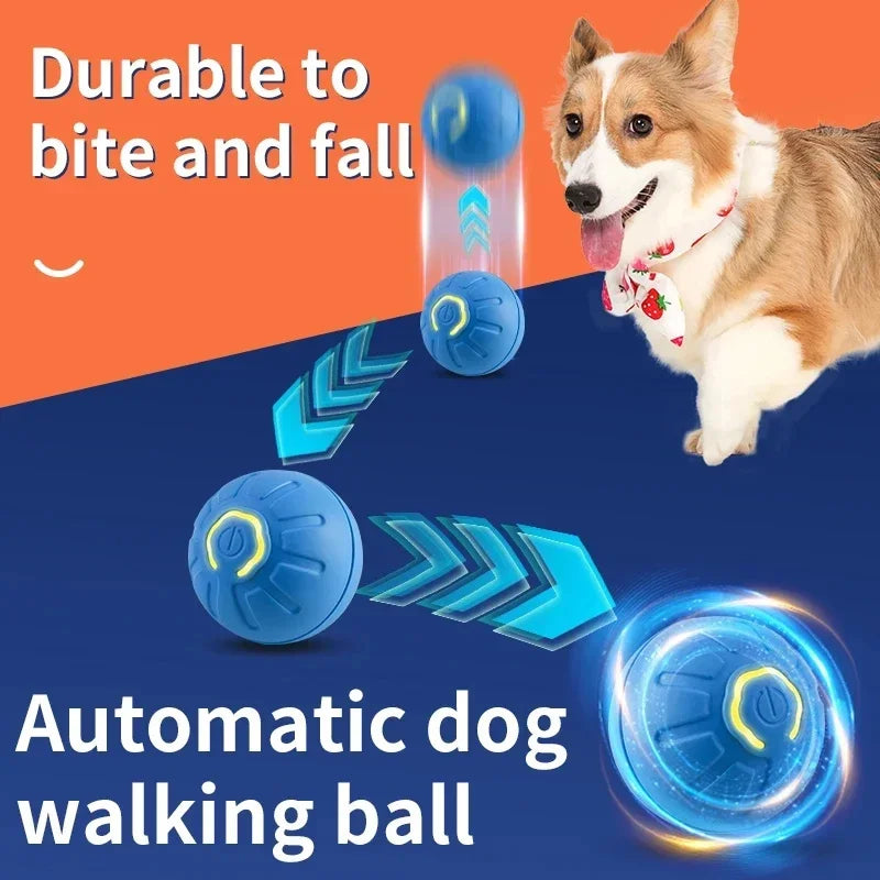 Smart Dog Toys Ball Electronic Interactive Pet Toy Moving Ball