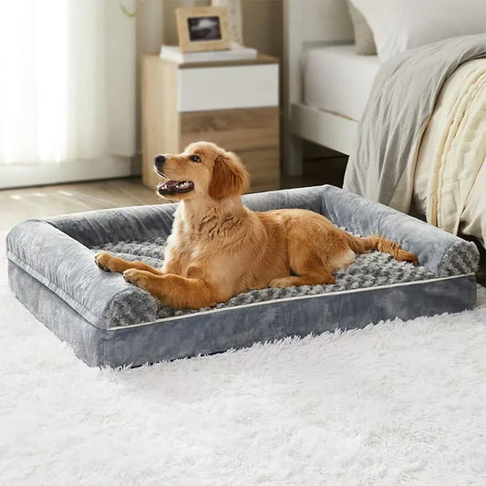 Dog Bed Memory Foam Mat Dog Accessories Waterproof