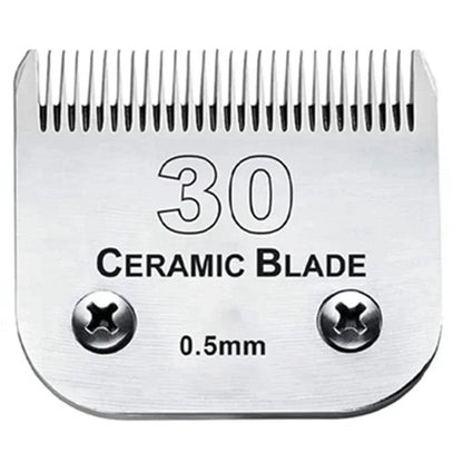 Detachable Pet Grooming Dog Trimmer Replacement Ceramic Blade Compatible