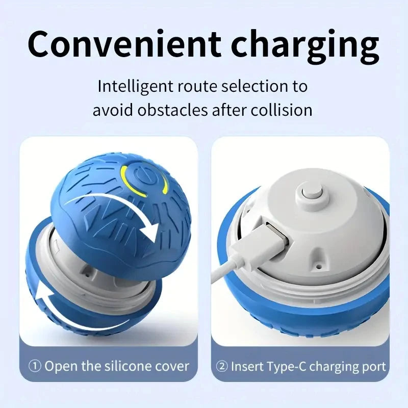 Smart Dog Toy Ball Automatic Interactive Pet Chew Toy