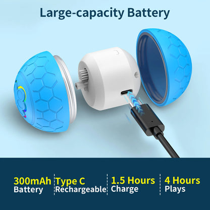 Smart Dog Toy Ball Electronic Interactive Pet Toy Ball