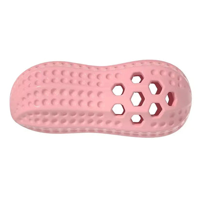 Molar Interactive Play Toy for Teeth Cleaning Pet Sound Peanut
