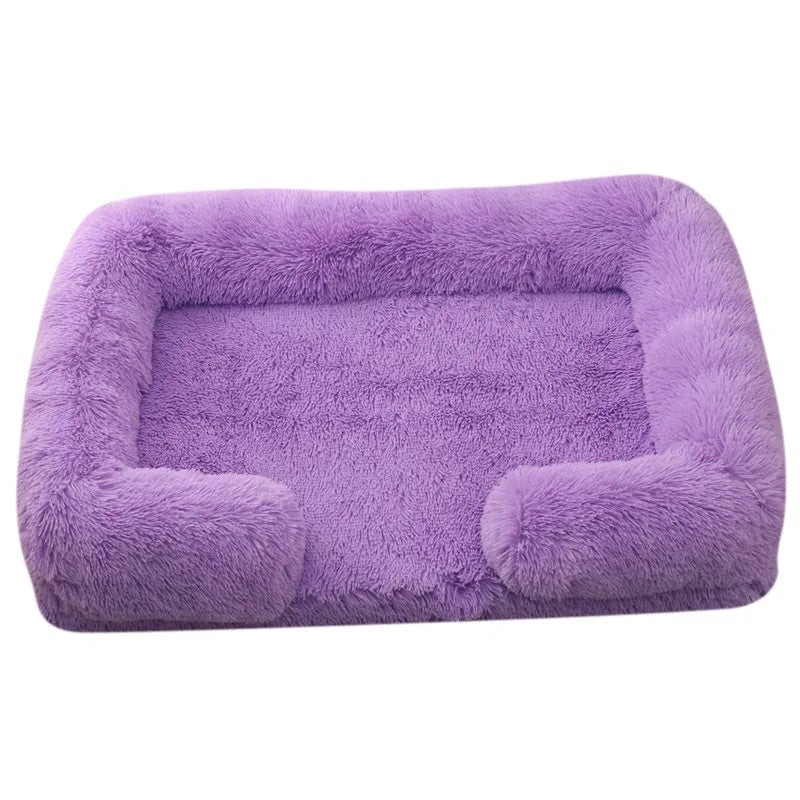 Dog Bed Dog Plush Pet Bed Winter Thickened Pad Dog Sleeping Bed