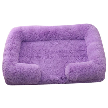 Dog Bed Dog Plush Pet Bed Winter Thickened Pad Dog Sleeping Bed