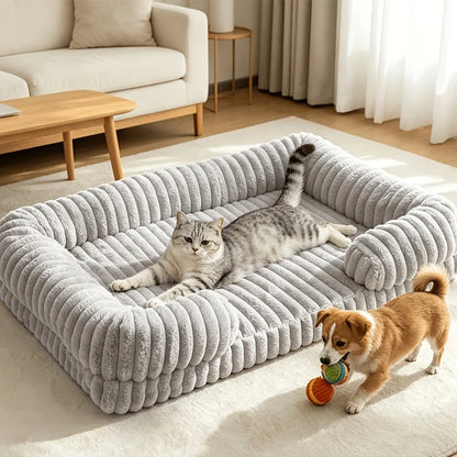 Calming Dog Bed Orthopedic Memory Foam Sofa Couch Waterproof