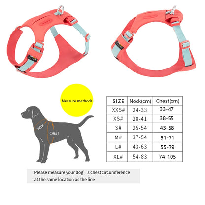 Pet Harness No Pull Nylon Reflective Dog Pocket Harness