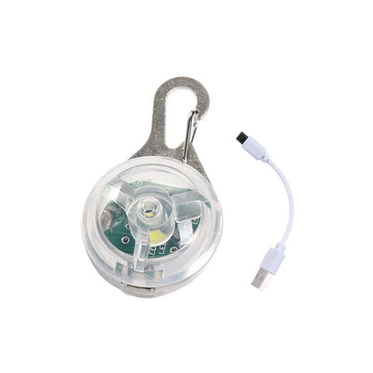 LED Pet Dog Collar USB/Battery Luminous Night Light Collar