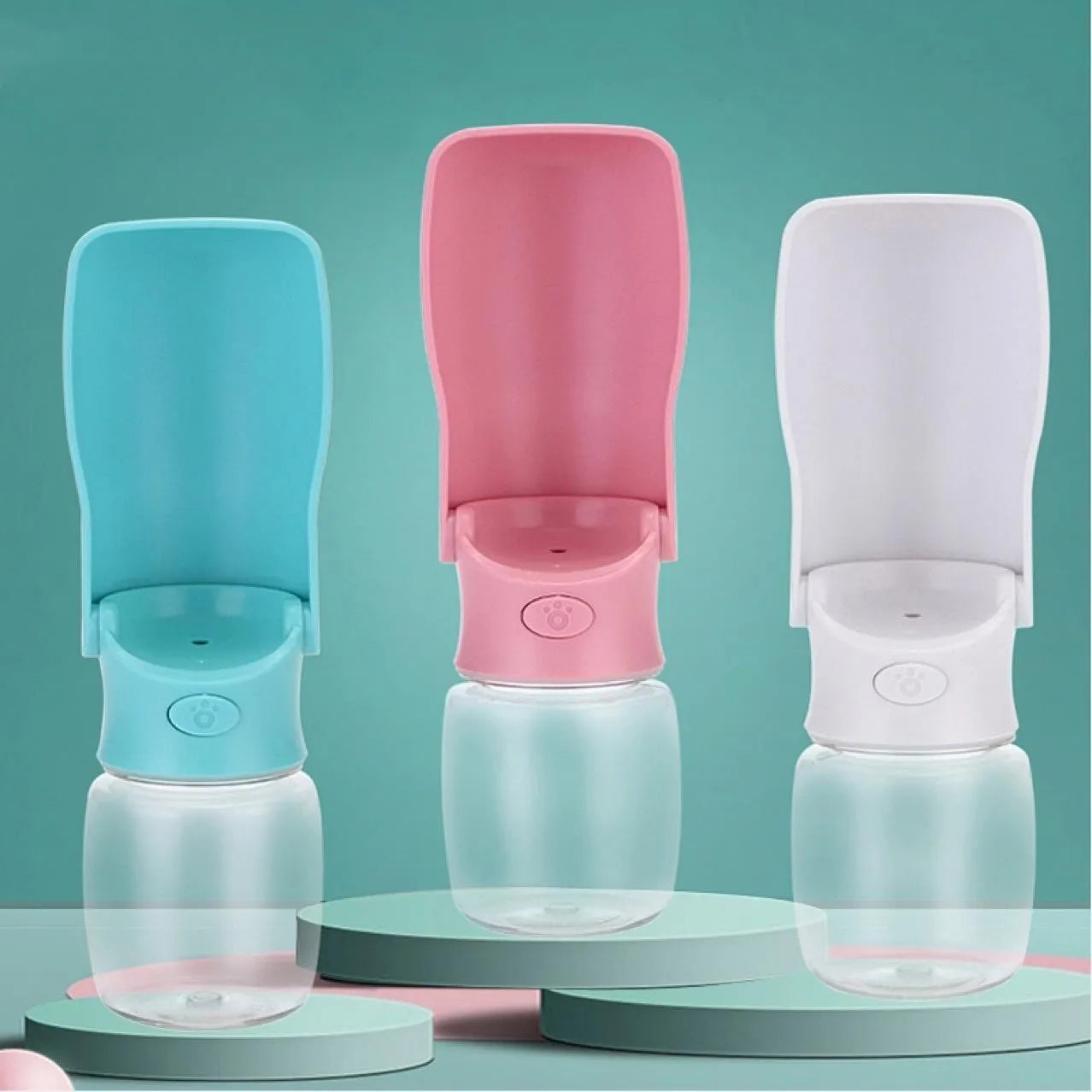 Dog Water Bottle For Outdoor Walks Folding Dog Water Dispenser