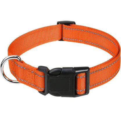 10 Colors Pet Dog Collar Nylon Neck Collar for Small Mdium