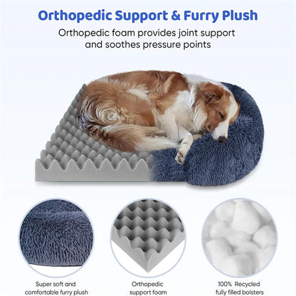 Dog Bed Dog Plush Pet Bed Winter Thickened Pad Dog Sleeping Bed