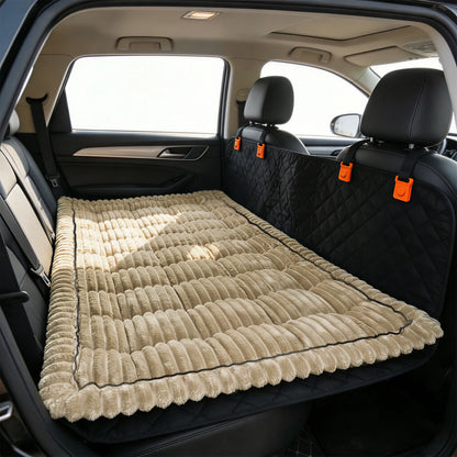 Backseat Dog Bed Mat for Car Dog Car Seat Cover for Back Seat