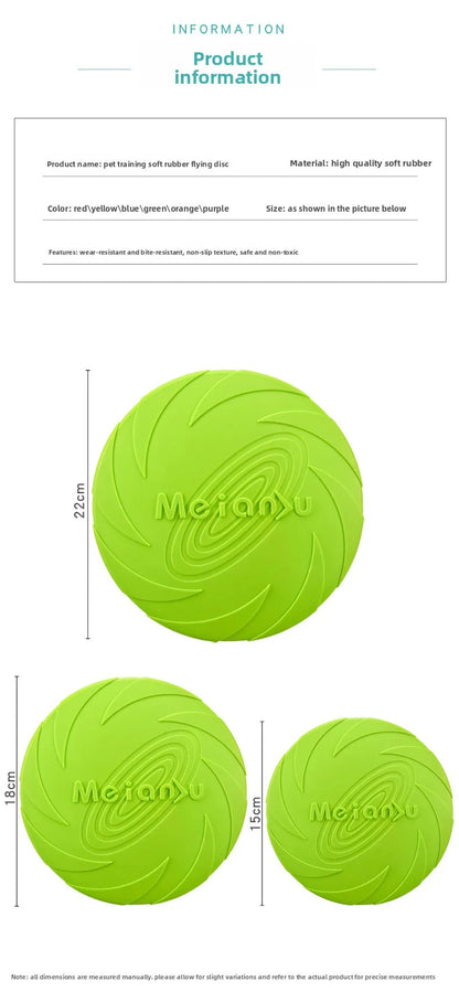 Dog Frisbee Border Animal Pet Dog Special Frisbee Bite
