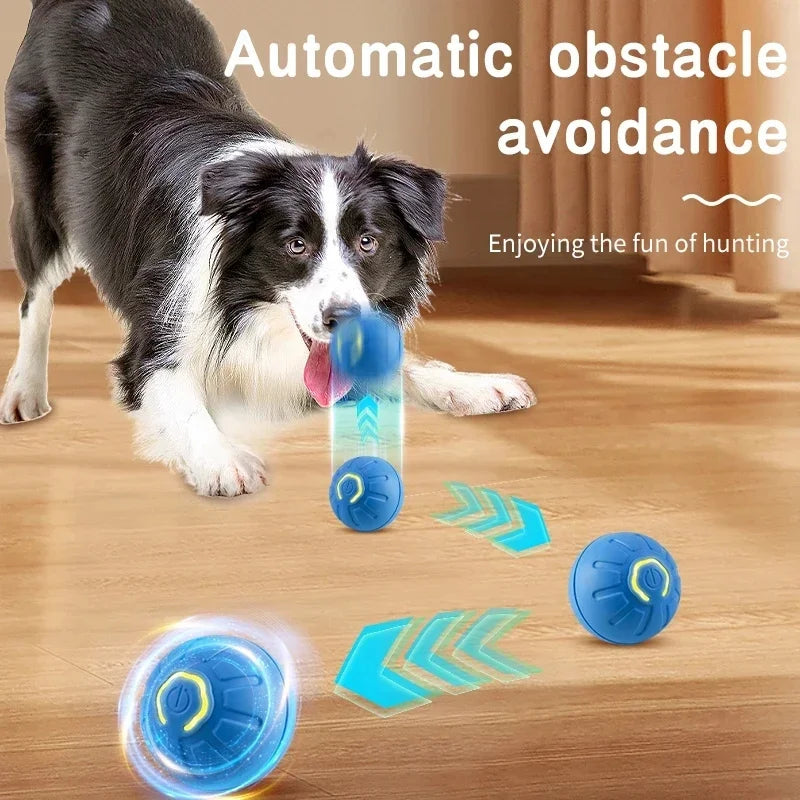 Smart Dog Toys Ball Electronic Interactive Pet Toy Moving Ball