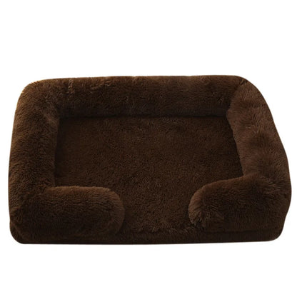 Dog Bed Dog Plush Pet Bed Winter Thickened Pad Dog Sleeping Bed