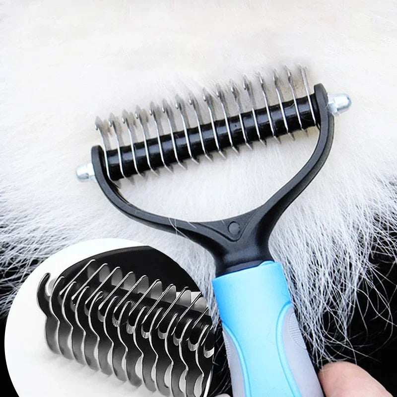 Pet Cat Hair Removal Comb Brush Dog Grooming Shedding Tools