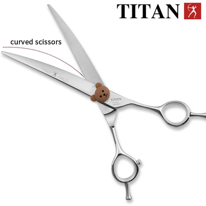 Professional Pet Grooming Shears Fishbone Teeth