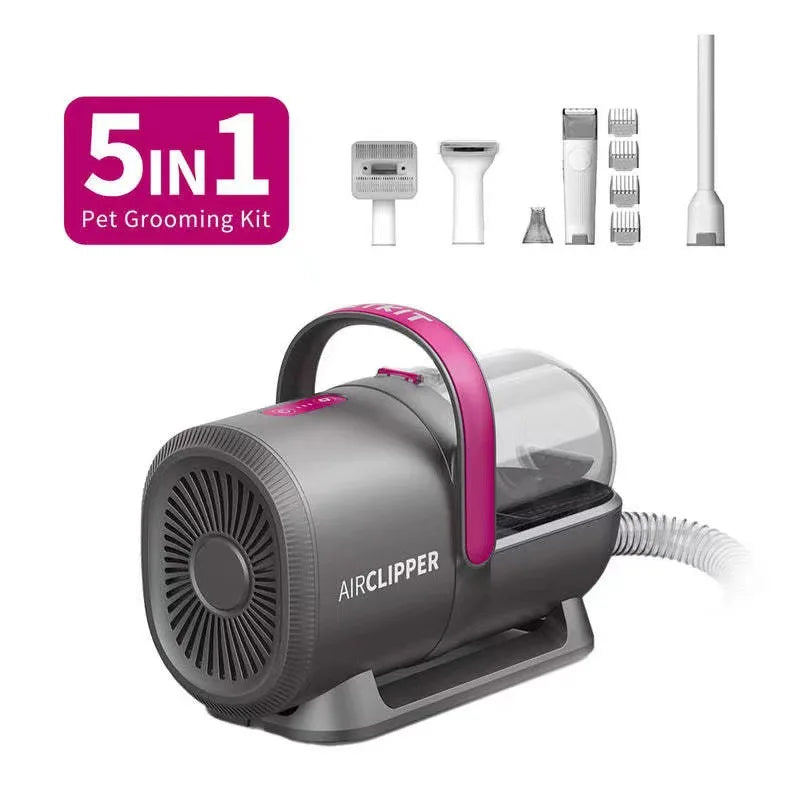 Grooming Vacuum Kit with High Performance Vacuum Suction for Cat And Dog Shedding