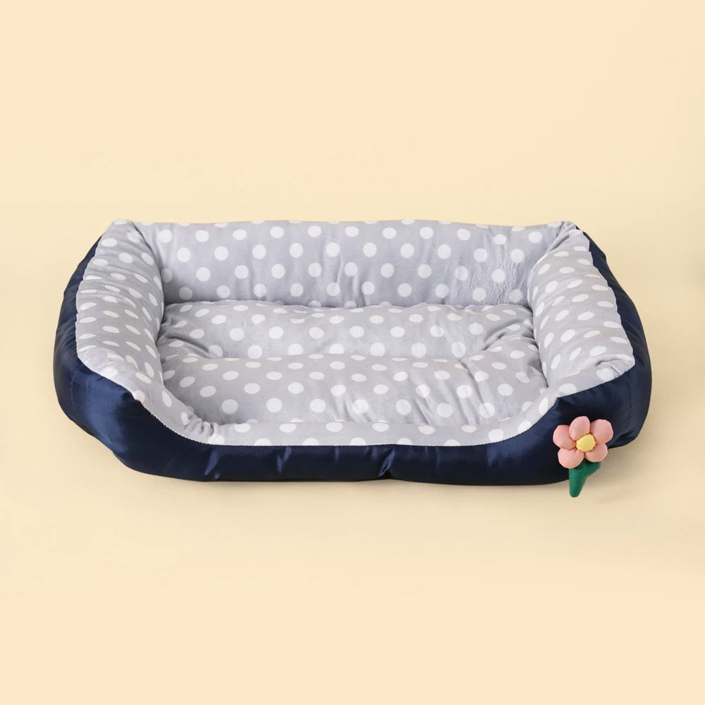 Soft Square Large Dog Sofa Elastic Dog House Cushion Winter