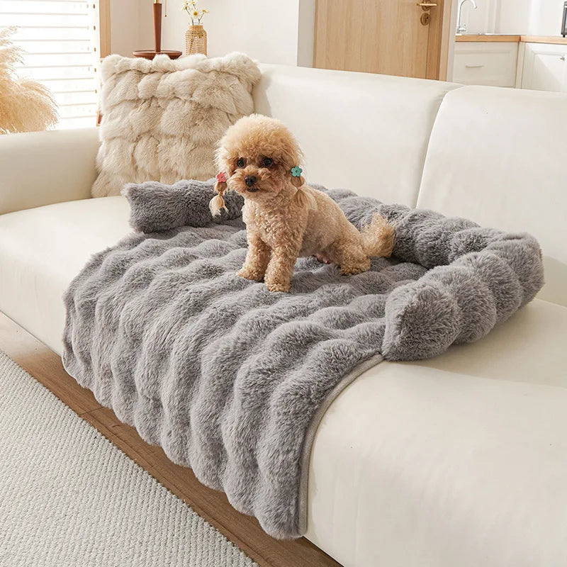 Thickened Pet Sofa Cushion Anti-Scratch Non-Slip Dog And Cat Sleeping Nest