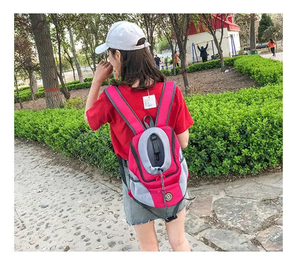 New Dog Pet Backpack Carrier Travel Bag Front Pack