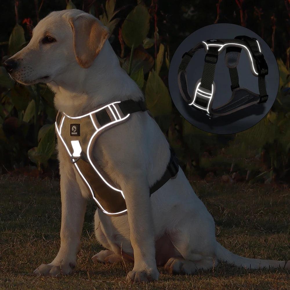 Harness Reflective Saddle Dog Adjustable Pet Harness