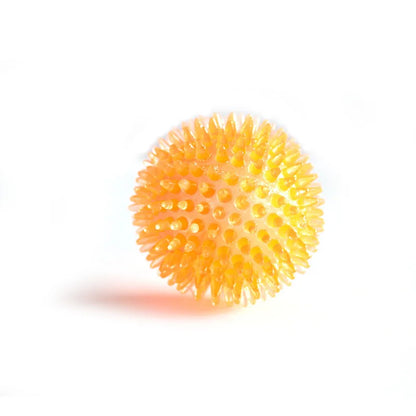 Pet Squeaky Thorn Ball Toy TPR Polka Dot Sounding