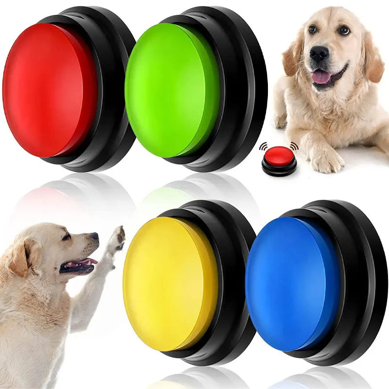 Funny Dog Recordable Pet Toys Travel Talking Starters