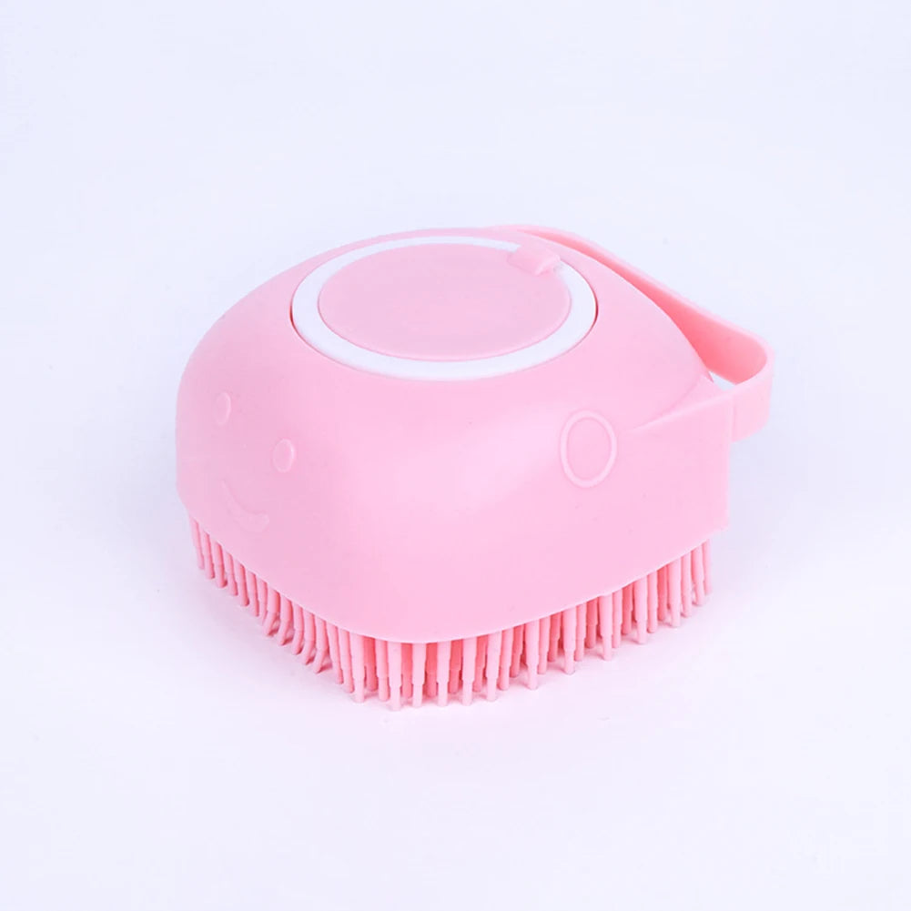 Bathroom Puppy Dog Cat Bath Massage Gloves Brush