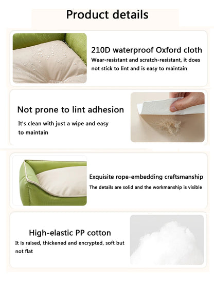 Large Cat Sofa Mat Full Filling Summer Comfortable Waterproof