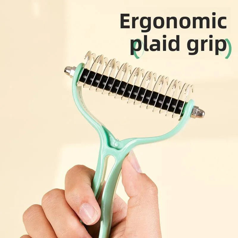 Cat Brush Cat Fur Knot Cutter Pets Hair Removal Comb