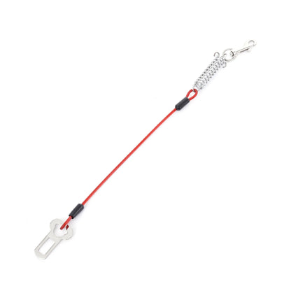 Chew-Proof Pet Car Safety Belt Dog Car Harness Shock Absorber