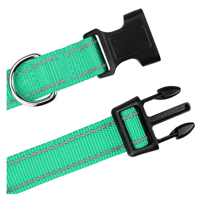 10 Colors Pet Dog Collar Nylon Neck Collar for Small Mdium