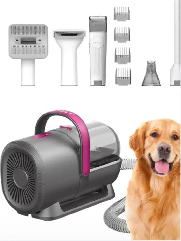Grooming Vacuum Kit with High Performance Vacuum Suction for Cat And Dog Shedding